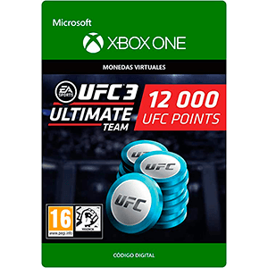 Ufc 3: 12000 Ufc Points Xbox One