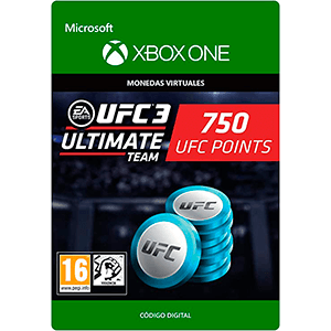 Ufc 3: 750 Ufc Points Xbox One