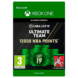 Nba Live 19: Nba Ut 12000 Points Pack Xbox One