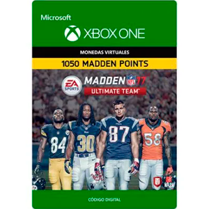 Madden Nfl 17: Mut 1050 Madden Points Pack Xbox One Madden Nfl 17: Mut 1050 Madden Points Pack Xbox One