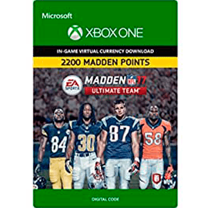 Madden Nfl 17: Mut 2200 Madden Points Pack Xbox One