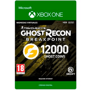 Ghost Recon Breakpoint: 9600 (+2400 Bonus) Ghost Coins Xbox One