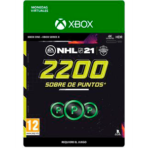 Nhl 21: 2200 Points Xbox One - Plays On Xbox Series X|S