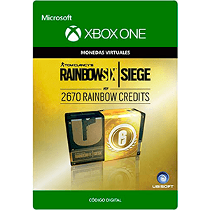 Tom Clancy´S Rainbow Six Siege Currency Pack 2670 Rainbow Credits Xbox Series X|S And Xbox One