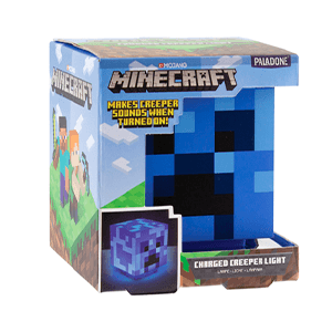 Lámpara Minecraft Creeper Cargado para Merchandising en GAME.es