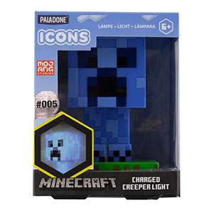 Lámpara Minecraft: Creeper Cargado 2 para Merchandising en GAME.es