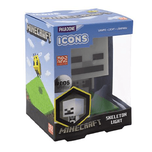 Lámpara Minecraft: Esqueleto