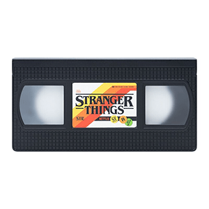 Lámpara Stranger Things: VHS Logo