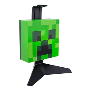 Lámpara Minecraft Cabeza de Creeper