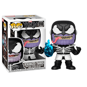 Set figura POP Tee Marvel Venom Venomized Thanos Exclusive Talla L