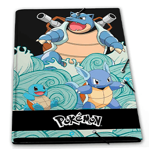 Carpeta Solapas Pokémon Squirtle para Merchandising en GAME.es