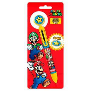 Bolígrafo Multicolor Super Mario Bloque para Merchandising en GAME.es