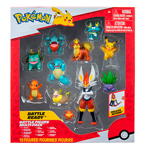Pack Figuras Pokémon: 10 Figuras