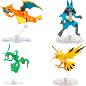 Surtido Figuras Pokémon:4 Figuras Articuladas 15cm
