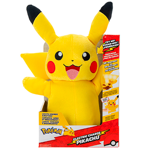 Peluche Pokémon: Pikachu Electrónico