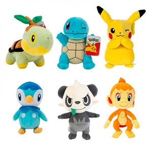 Surtido Peluches Pokémon 21cm para Merchandising en GAME.es