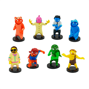 Pack Figuras Gang Beast: 8 Figuras Pack Figuras Gang Beast: 8 Figuras