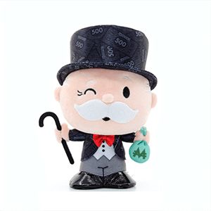 Peluche Monopoly: Mr Monopoly 85th Aniversario