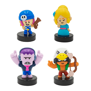 Pack Figuras Brawl Stars: 4 Figuras