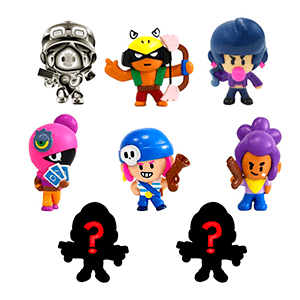 Pack Figuras Brawl Stars: Deluxe 8 Figuras Pack Figuras Brawl Stars: Deluxe 8 Figuras