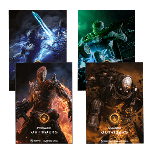 Outriders Worldslayer - Set de postales