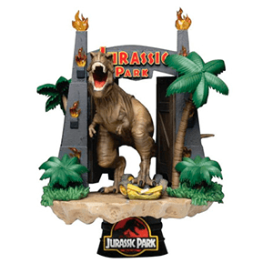 Diorama Jurassic Park: Park Gate