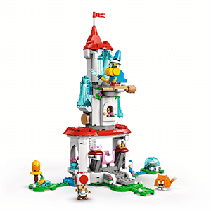 LEGO Super Mario Set de Expansión torre de Hielo y Traje de Peach Felina para Merchandising en GAME.es