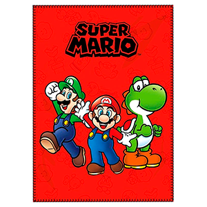 Manta Polar Super Mario Bros 1 para Merchandising en GAME.es
