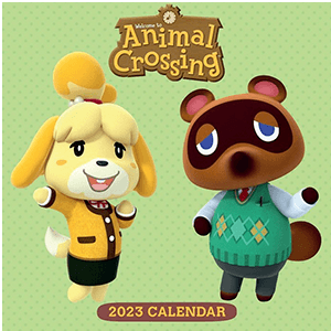 Calendario 2023 Animal Crossing 30x30cm Calendario 2023 Animal Crossing 30x30cm