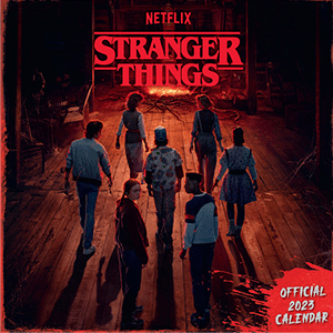 Calendario 2023 Stranger Things 30x30cm Calendario 2023 Stranger Things 30x30cm