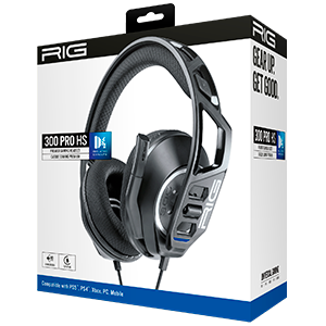 Auriculares Gaming RIG 300HS Negro