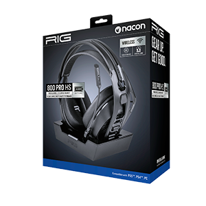 Auriculares Gaming RIG Serie 800 PRO HS Negro para Playstation 4 en GAME.es