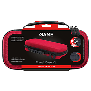 GAME GM168 Bolsa de transporte XL Roja para Nintendo Switch para Nintendo Switch en GAME.es