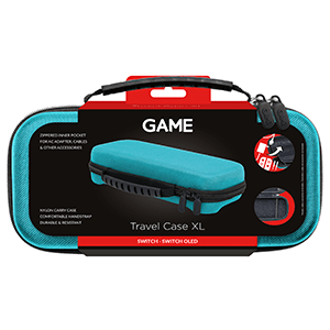 GAME GM175 Bolsa de transporte XL Azul para Nintendo Switch