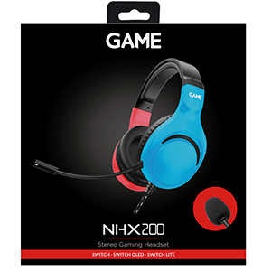 GAME NHX200 Neón Auriculares Gaming para Nintendo Switch en GAME.es