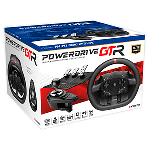Volante Indeca Powerdrive GTR Elite Gamer PS4-PS3-XONE-NSW-PC