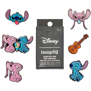 Pack de Pins Sorpresa Disney Stitch and Angel