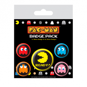 Pack de Chapas Pac-Man