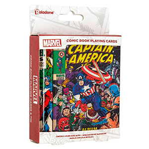 Baraja de Cartas Paladone Marvel Comic Book