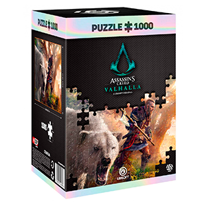 Puzzle Assassins Creed Valhalla: Eivor & Polar Bear 1000 pzs para Merchandising en GAME.es