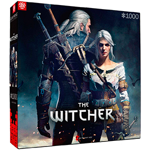 Puzzle The Witcher (Wiedzmin): Geralt & Ciri 1000 pzs