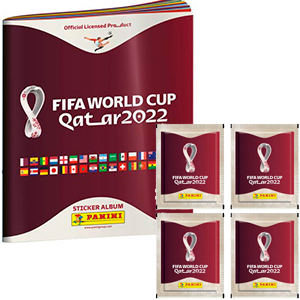 Starter Pack World Cup 2022 (Álbum + 4 Sobres) para Merchandising en GAME.es