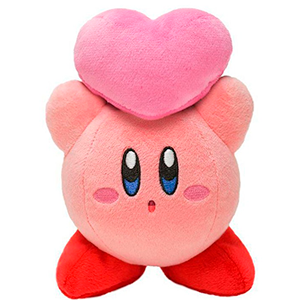 Peluche Kirby: Heart Friends 16cm