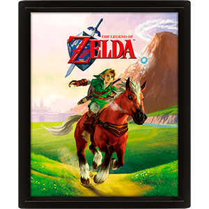 Cuadro 3D The Legend of Zelda: Gallop para Merchandising en GAME.es