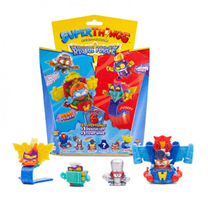 Pack 6 Sobres SuperThings Rescue Force: 4 Super Thons + 2 Kazoom Jets