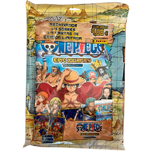 Megapack TC One Piece 2022 (Archivador + 3 SOBRES + 9 cartas Edic. Limitada)