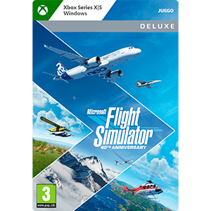 Microsoft Flight Simulator 40Th Anniversary Deluxe Edition Xbox Series X|S and Win 10 para Xbox One, Xbox Series X en GAME.es