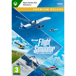 Microsoft Flight Simulator 40Th Anniversary Premium Deluxe Edition Xbox Series X|S and Win 10 para Xbox One, Xbox Series X en GAME.es