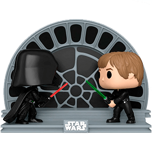 Figura Pop Star Wars Retorno del Jedi 40th Momento: Luke vs Vader para Merchandising en GAME.es