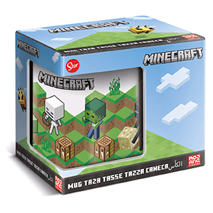 Taza Cerámica 325ml Minecraft para Merchandising en GAME.es